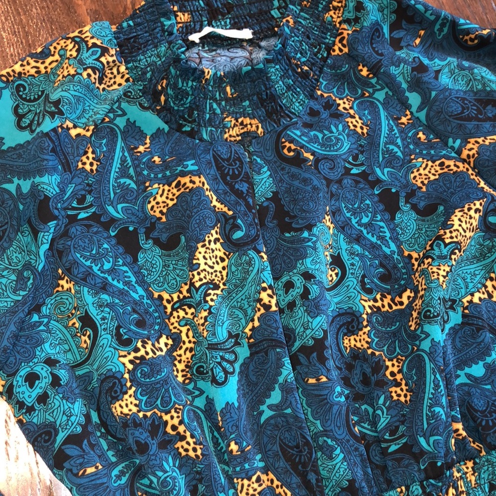Sunday up dress size small turquoise - Picture 3 of 5